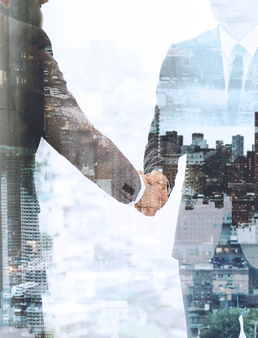 Colaboração e parceria para decisões estratégicas